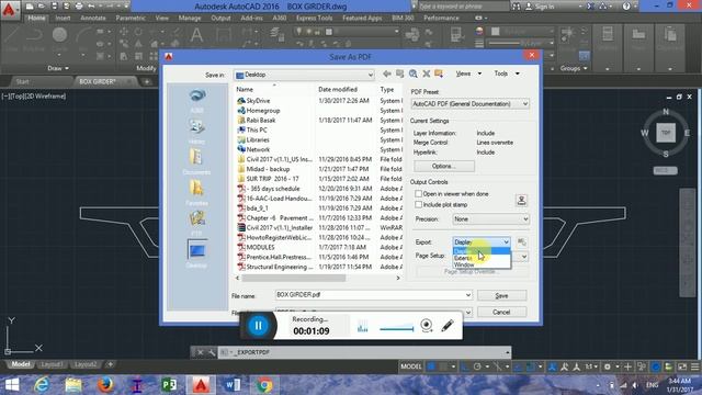 AutoCAD 2016 DWG to PDF смотреть онлайн