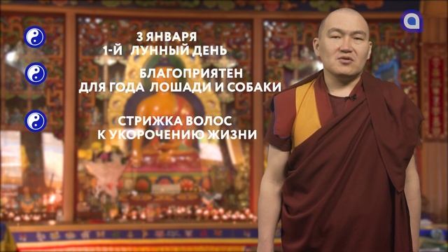 Зурхай на 03.01.2022 смотреть онлайн