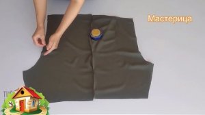 Раскрой и пошив очень практичной юбки-шорты