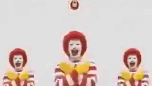 Клоун Рональд Макдональд (remix)запрещённая реклама макдоналдс в Японии смотреть онлайн