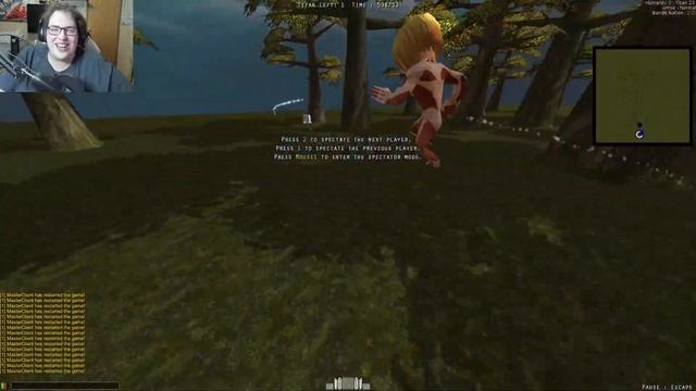 Fighting The Female Titan! [Attack On Titan Tribute Game Multiplayer Gameplay] смотреть онлайн
