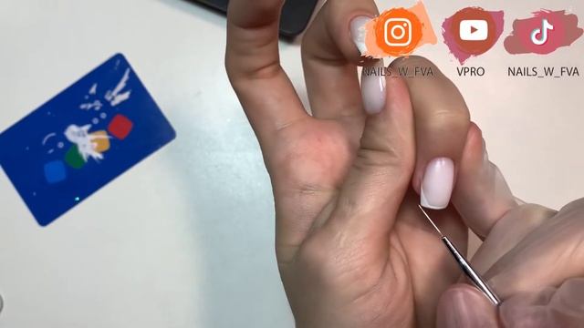 Как сделать идеальный френч? Легкий способ как нарисовать френч. смотреть онлайн