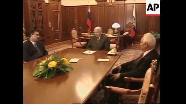 Встреча Руслана Аушева с Бориса Николаевича Ельцина смотреть онлайн