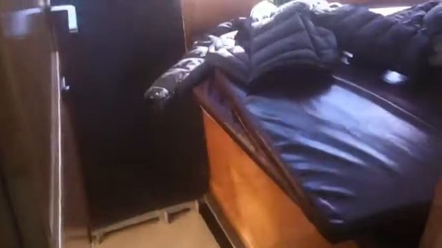 Ходовые испытания алюминиевого хаусбота 14х3.5м.