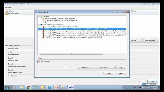 SSAS Deploy Login Failure Issues смотреть онлайн