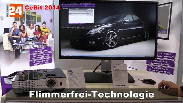 CeBit 2014 - BenQ Monitor BL3200PT смотреть онлайн
