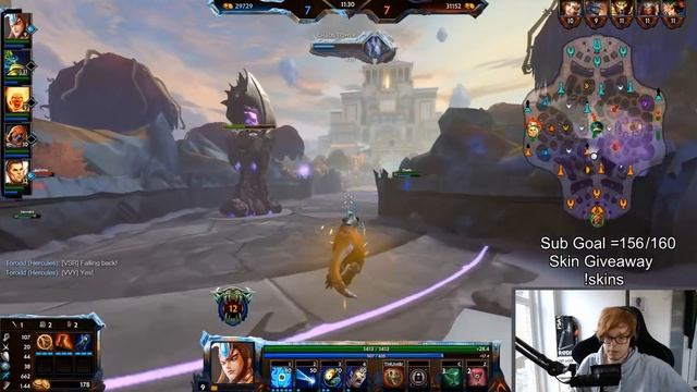 SMITE SEASON 5 PTS: Early Aggression! (Erlang Shen Support)