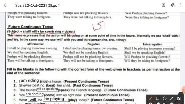 CLASS 8 ENGLISH WORKSHEET 26|21-10-2021|TENSES PART 2|EXPLORE ENJOY AND ENRICH смотреть онлайн