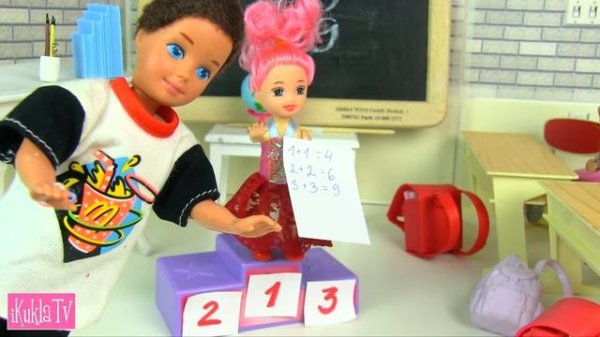 ПЕРВОЕ МЕСТО ЗА ДВОЙКУ Мультик #Барби Школа Про школу Куклы Для девочек