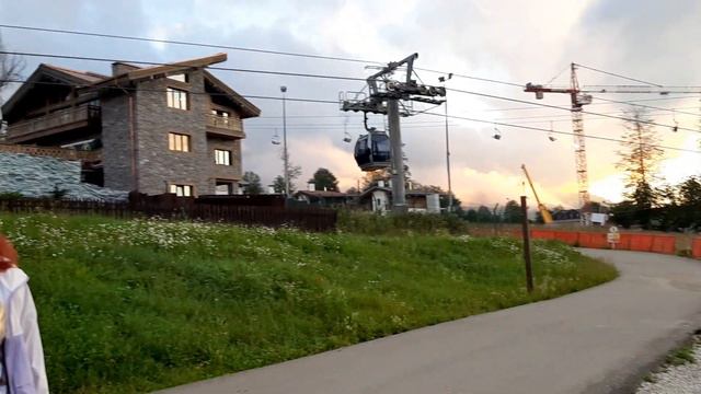 Горная Олимпийская деревня. Красная Поляна. 28 июля 2022 смотреть онлайн