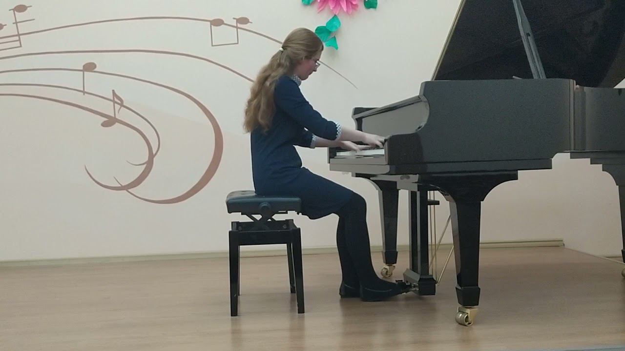 Вышиванная Ева Ф.Бургмюллер "Разлука" ДМШ Барабинского района смотреть онлайн