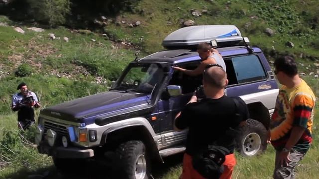 Toyota Land Cruiser 71. 4x4. Off road adventures. Mountains, Kazakhstan. Джипы в горах Казахстана. смотреть онлайн