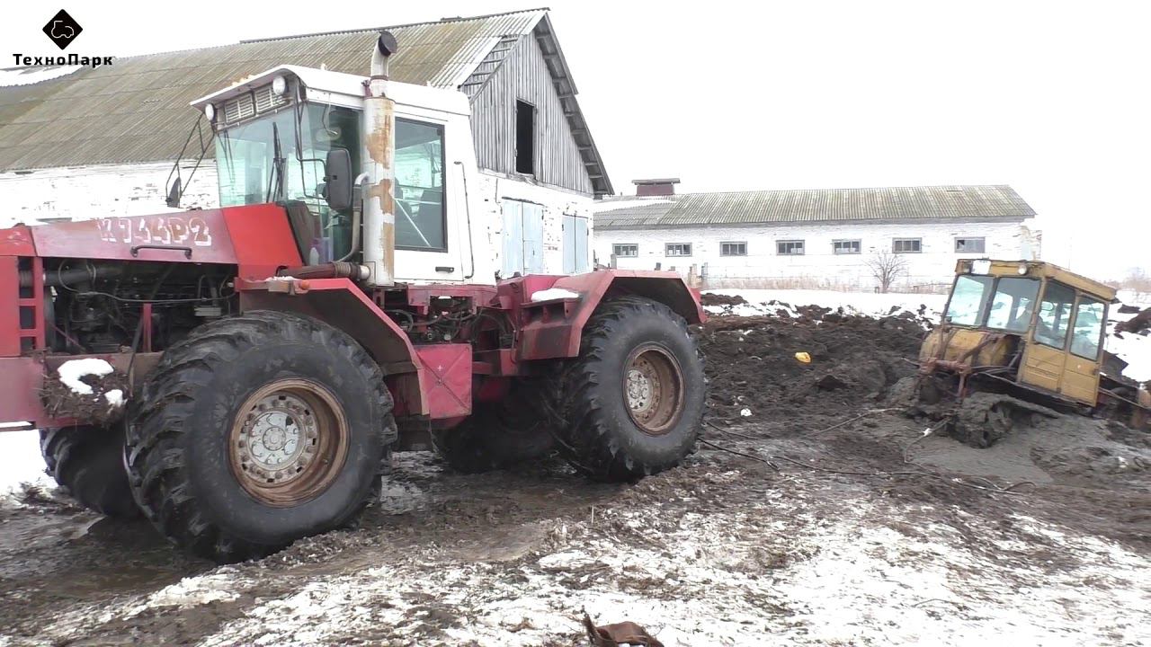 Кировец спасает ДТ-75