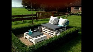 Несколько необычных идей. Использования поддонов на даче и возле дома. В ландшафтном дизайне.