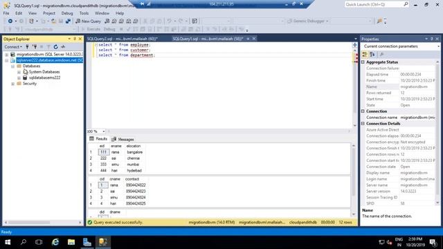 Azure Lab : Migrate On premise sql server to Azure sql database using backpac,dacpac,DMA tool смотреть онлайн