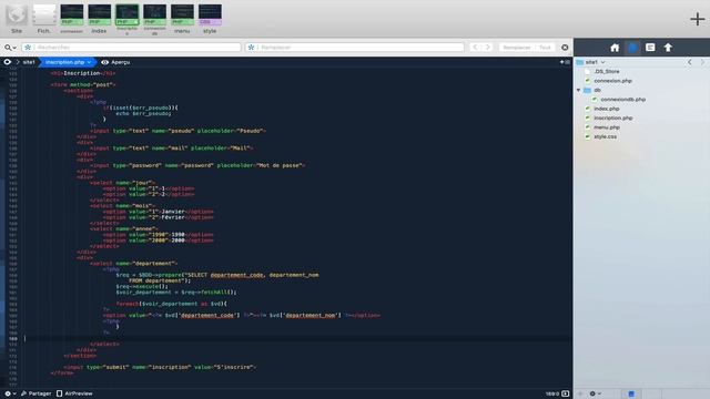 #5.1 Formulaire d'inscription en PHP смотреть онлайн