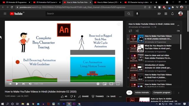How to Download Adobe Animate CC | Learn Step by Step 2D Animation | How to Make a Cartoon in Hindi смотреть онлайн