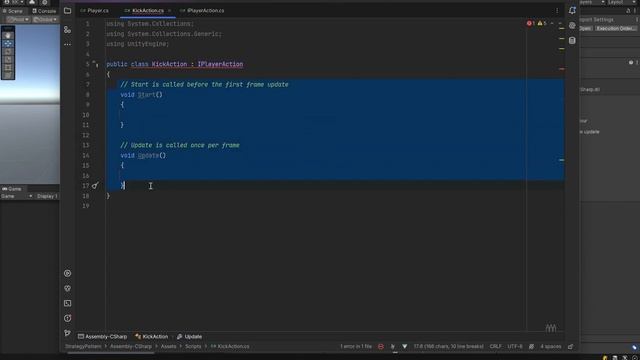 Unity C# The Strategy Pattern - #design #pattern смотреть онлайн