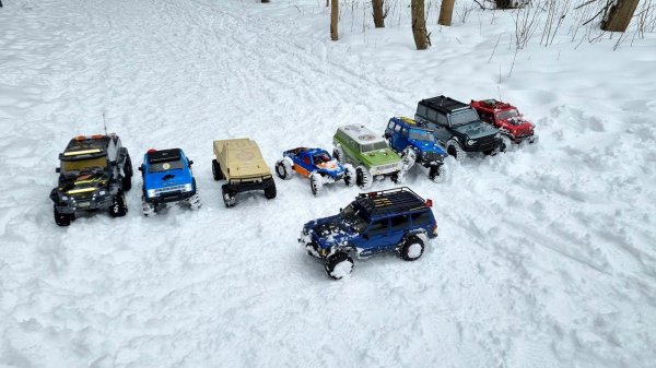 RC Scale Трофи в Митинском лесу | Февраль 2023