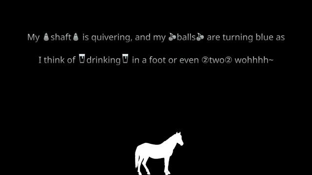 No Cock Like Horse Cock — Pepper Coyote — Lyric Video