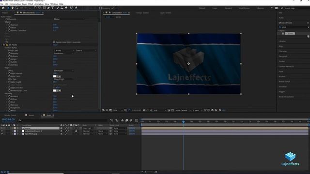 How to create Realistic Animated Flag - After Effects Tutorial - No plugin смотреть онлайн