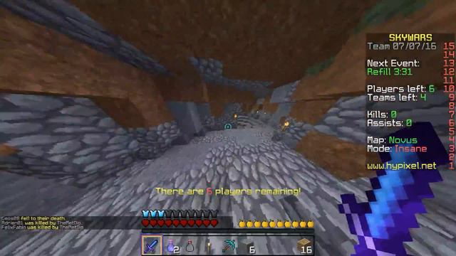 ЩАС БЫ УПОРОТЫМ СНЯТЬ РОЛИК В СКАЙВАРСЕ | SKYWARS MINECRAFT смотреть онлайн