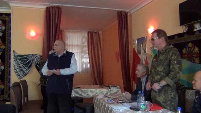 10/22. 20.02. 2016 года. Москва. Союза Офицеров. Сбор актива. Блохнин. Вручение медали. смотреть онлайн