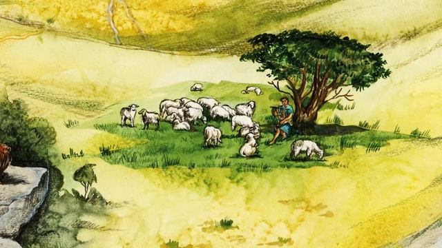 День 134. Пастушок Давид - Детская Библия смотреть онлайн