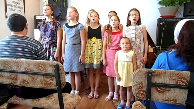 Церковь ЕХБ города Боброва - Голубое в пене море смотреть онлайн