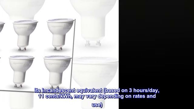 Amazon Basics 50W Equivalent, 3000K White, Dimmable, 10,000 Hour Lifetime, MR16 (GU10 base)LED Ligh смотреть онлайн