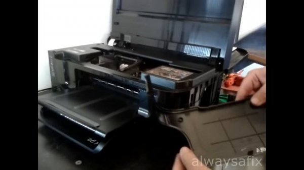 HP 6500 E709n, HP 6500A plus E710n officejet AIO disassembly