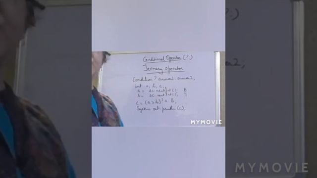 Conditional operator in Java смотреть онлайн