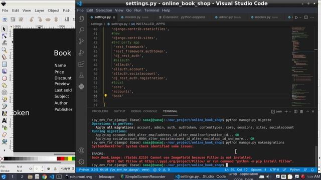 Models and Book List API | Django + Flutter Ultimate course series. Part 8 смотреть онлайн