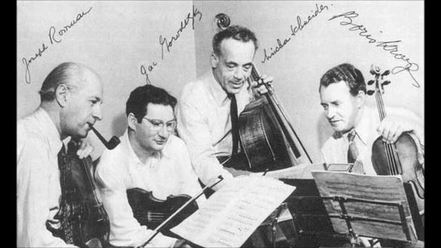 Beethoven - String quartet n°11 op.95 - Budapest 1951 смотреть онлайн