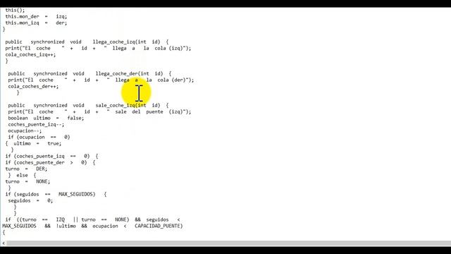 Programación Concurrente, Programación 5 Java , Problema El Puente Duero смотреть онлайн