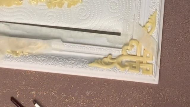 Декор зеркала в винтажном стиле своими руками. DIY vintage style mirror. смотреть онлайн