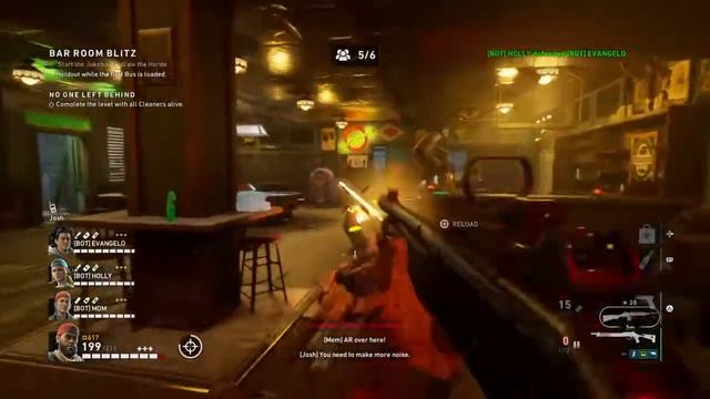 Back 4 Blood Act 1 2-3 Bar Room Blitz walkthrough смотреть онлайн