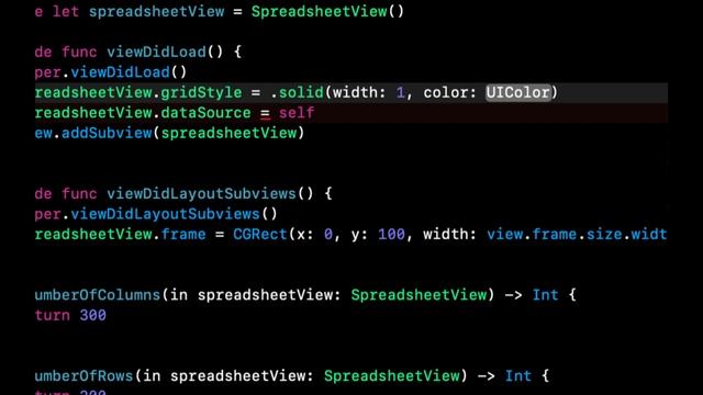 Add SpreadSheet View to App (Swift 5) Xcode 11 - 2020 смотреть онлайн
