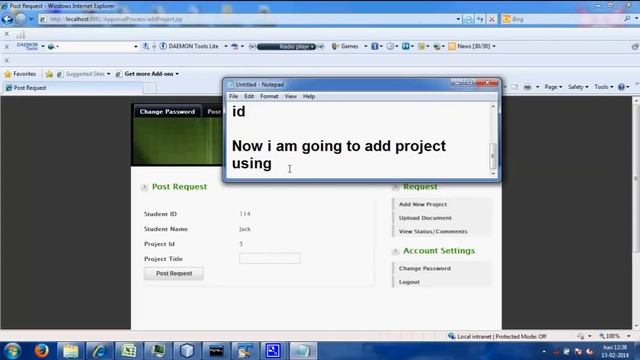 College Project Management System - Java Project смотреть онлайн