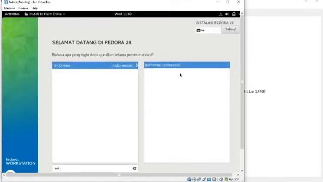 Tutorial Install Fedora WorkStation 28 di VirtualBox смотреть онлайн