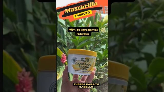 Garnier Fructis HAIR FOOD BANANA Cabello Débil смотреть онлайн