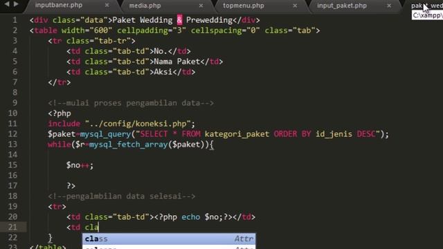 Tutorial Membuat CMS dengan PHP MYSQL Part #4 смотреть онлайн