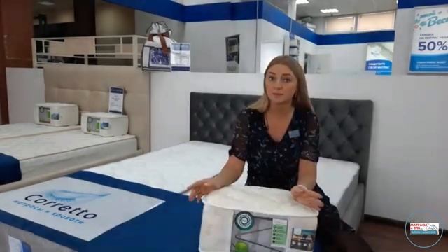 Обзор на матрас Corretto De Luxe Elite смотреть онлайн