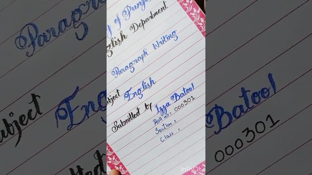 How to make Assignments| Best Presentation for Assignments| English Paper Presentation смотреть онлайн
