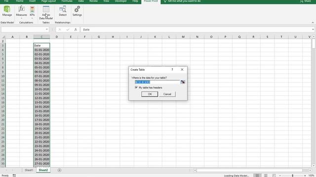 Calendar Table Creation using Power Pivot in Excel (Quickly) - Video # 4 смотреть онлайн