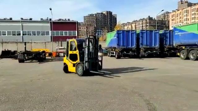 Автопогрузчик JAC CPCD30 смотреть онлайн