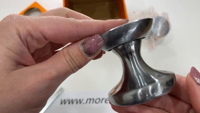 Поворотные круглые ручки Morelli "FOSTER" MHR-1 SC Цвет - Матовый хром смотреть онлайн