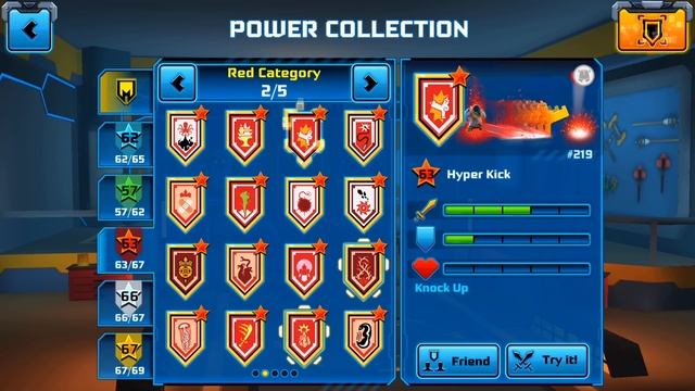 LEGO Nexo Knights - All Nexo Shields, Forbidden Shields & Merlok Shields Collection