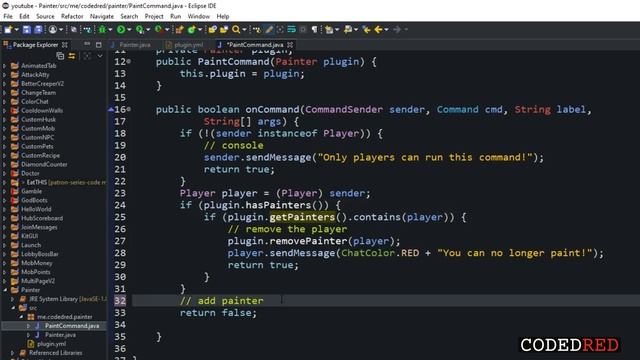 Advanced Spigot Coding | Paint Plugin | (Ep. 11) Spigot 1.16 смотреть онлайн