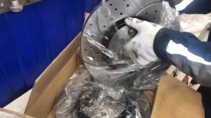 GParts Замена тормозных колодок и дисков VOLVO XC70 2008-2015